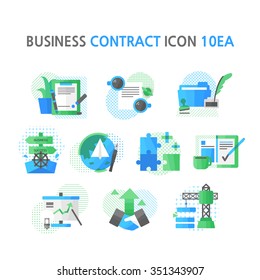 Business Pattern Icon Set