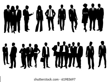 Group Of Men In Suits Stock Illustrations, Images & Vectors | Shutterstock