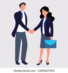 Business people activity flat illustration vector element