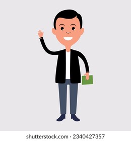 Business people activity flat illustration vector element