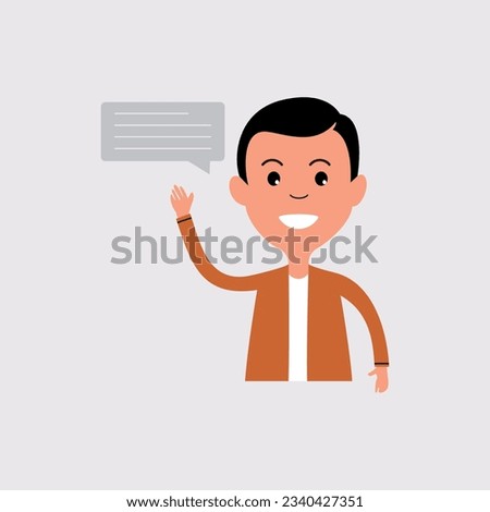 Business people activity flat illustration vector element
