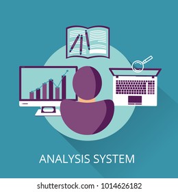 Business people analytics business graph
