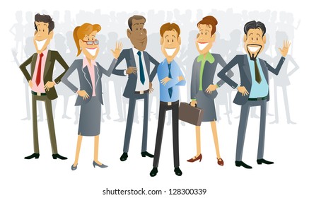 Business People Cartoons