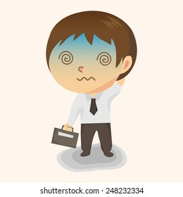 business people character theme elements vector,eps