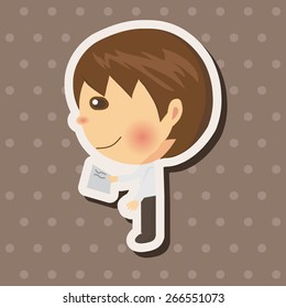 business people character theme elements vector,eps