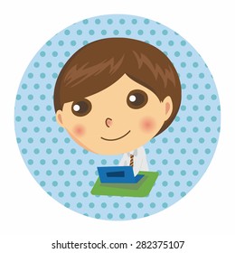 business people character theme elements vector,eps