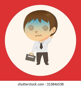 business people character theme elements vector,eps