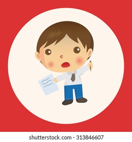business people character theme elements vector,eps