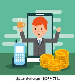 business people characters