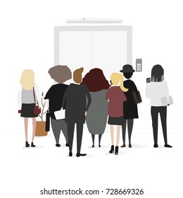 Business people characters vector