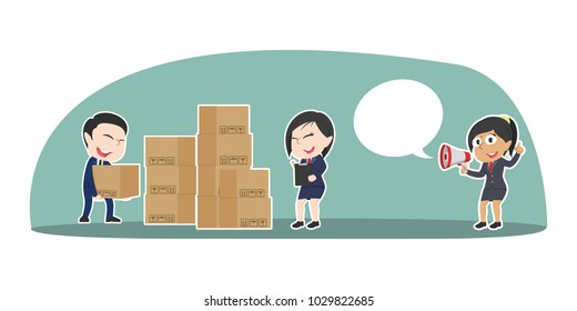Business People Check