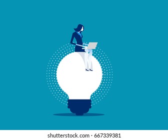 Business people. Concept business vector illustration. Character flat.