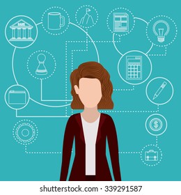 business people design, vector illustration eps10 graphic 