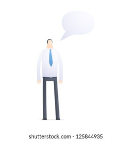 business people in different situations