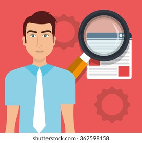 Business people and digital marketing