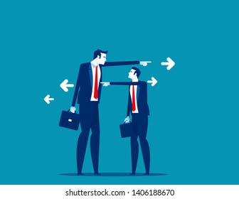 Business People Direction Vision Concept Business Stock Vector (Royalty ...