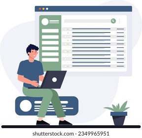 Business People Doing Analysis and Management