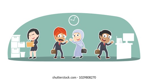 Business People Friendly Partner