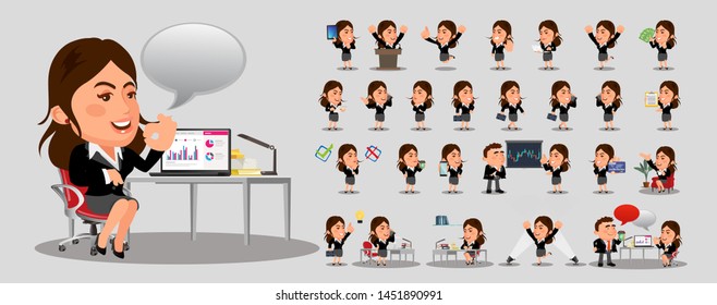 Business people group avatars characters