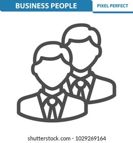 Business People Icon. Professional, pixel perfect icons optimized for both large and small resolutions. EPS 8 format. 12x size for preview.