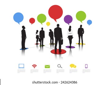 Business People Icon Vector