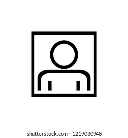 Business people icon vector editable