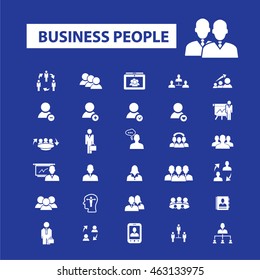 business people icons