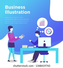 Business People Illustration Vector