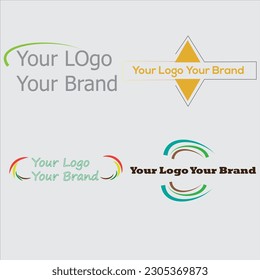 Business people line logo, vector line art logo symbol design, Bohemian linear logos, icons and symbols, sun, arc, window design templates,