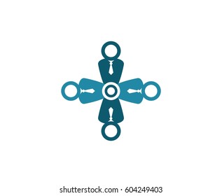 Business people logo