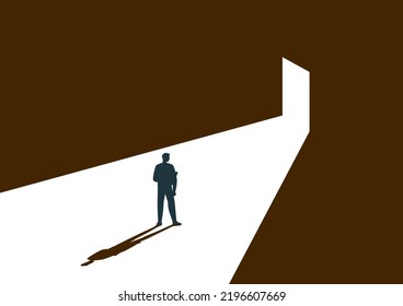 Business people, managers, and analytics of the company work together on profitable business growth. Developing ideas, strategies, and plans. Concept of career. Flat vector illustration.