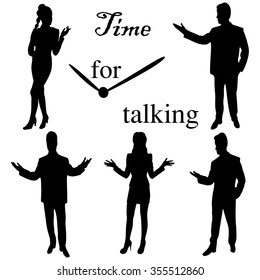 Business People Meeting Discussion Communication Concept