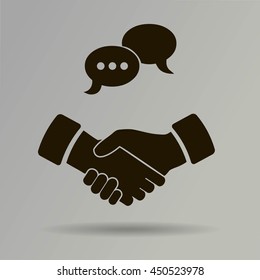 Business people meeting, handshake