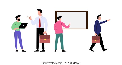 Business People in Meeting or Presentation