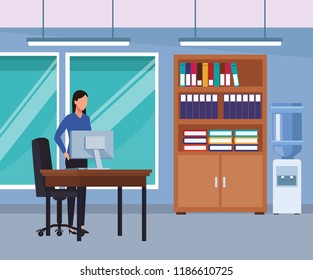 Business people at office