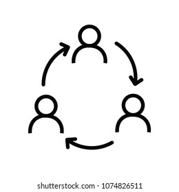 business, people, office, teamwork, team, women, group, work, technology, success, men, ideas, communication, meeting,icon,vector,black, white, 