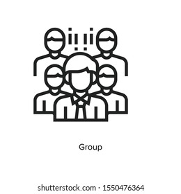 Business People Related Vector Line Icons. Contains such Icons as One-on-One Meeting, Workplace, Business Communication, Team Structure and more. Editable Stroke.