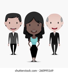 Business people set