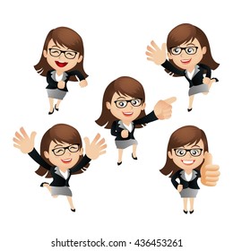 Business people set