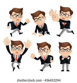 Business people set
