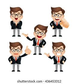 Business people set