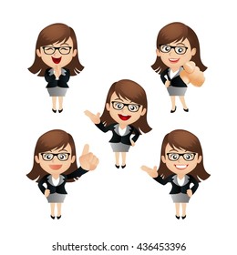 Business people set