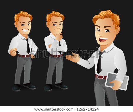 Business people set