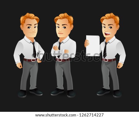 Business people set