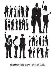 Business People Silhouette Collection