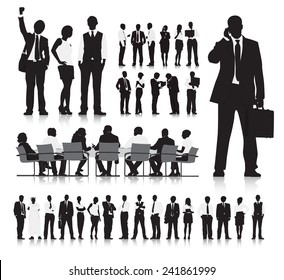 Business People Silhouette Collection