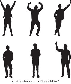 business people silhouettes, People Silhouettes