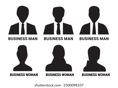 business people standing, walking, men, women full length. Business concept. illustration Vector EPS 10