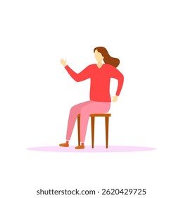Business people team work company communication corporate woman man group leadership strategy success meeting office discussion collaboration conversation brainstorming modern vector design concept