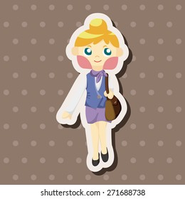 business people theme elements vector,eps